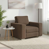 vidaXL Bank Lichtgrijs 100 x 80 x 82 cm Stof