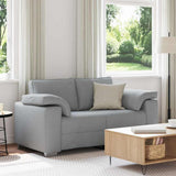 vidaXL Bank Lichtgrijs 100 x 80 x 82 cm Stof