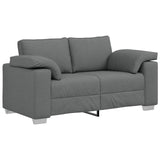 vidaXL Bank Lichtgrijs 100 x 80 x 82 cm Stof