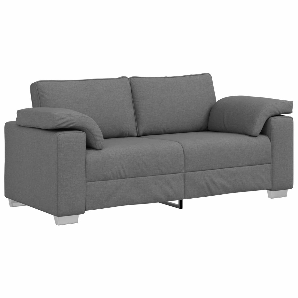 vidaXL Bank Lichtgrijs 100 x 80 x 82 cm Stof