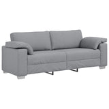 vidaXL Bank Lichtgrijs 100 x 80 x 82 cm Stof