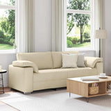 vidaXL Bank Lichtgrijs 100 x 80 x 82 cm Stof