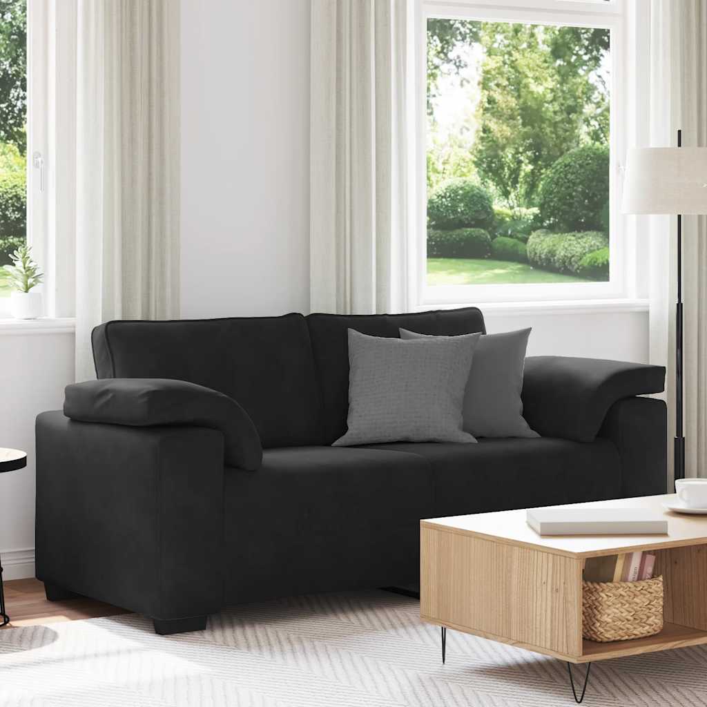 vidaXL Fauteuil 100x77x82 cm fluweel lichtgrijs