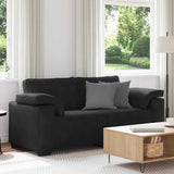 vidaXL Fauteuil 100x77x82 cm fluweel lichtgrijs