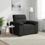 vidaXL Armchair 100x81x84 cm fabric light grey