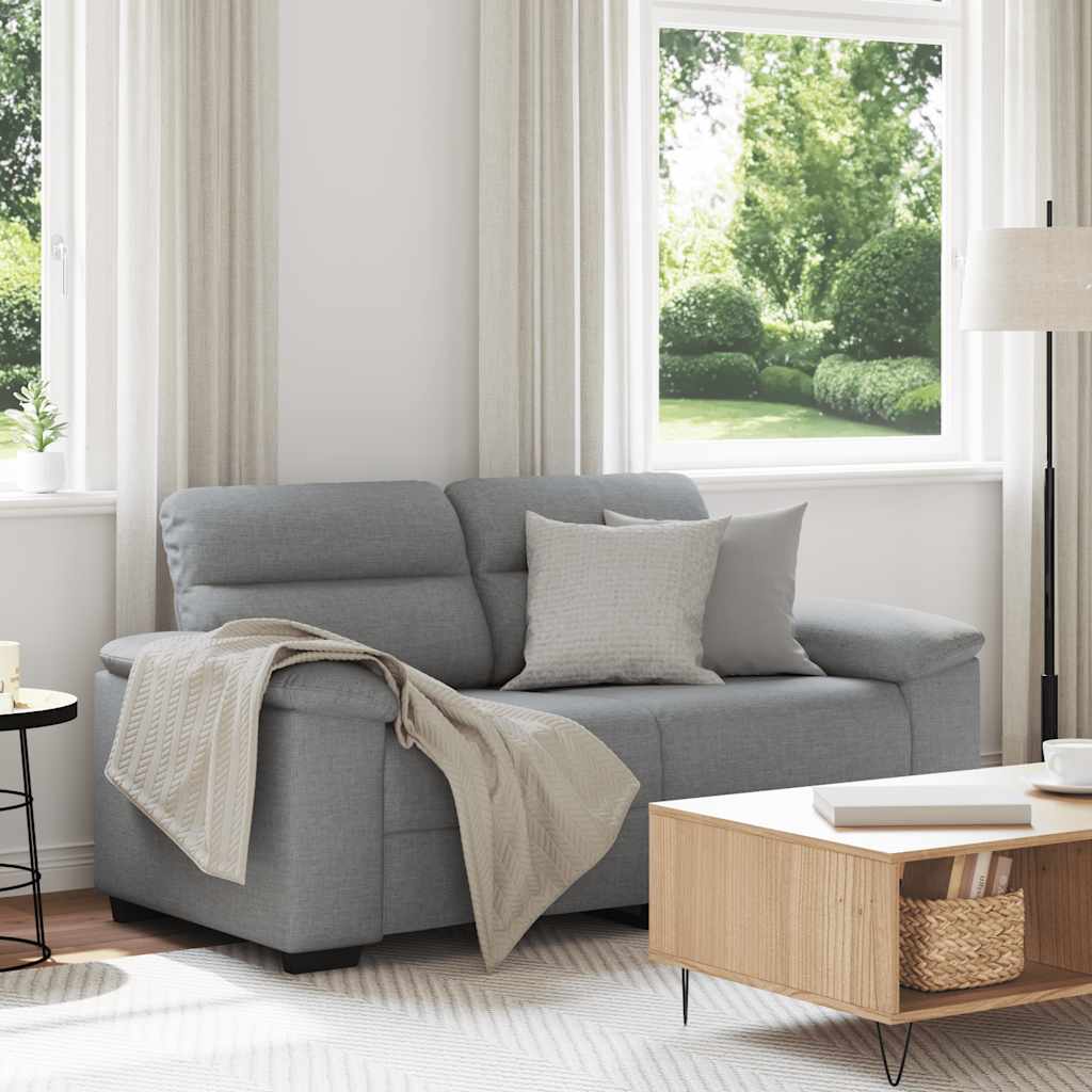 vidaXL Armchair 100x81x84 cm fabric light grey