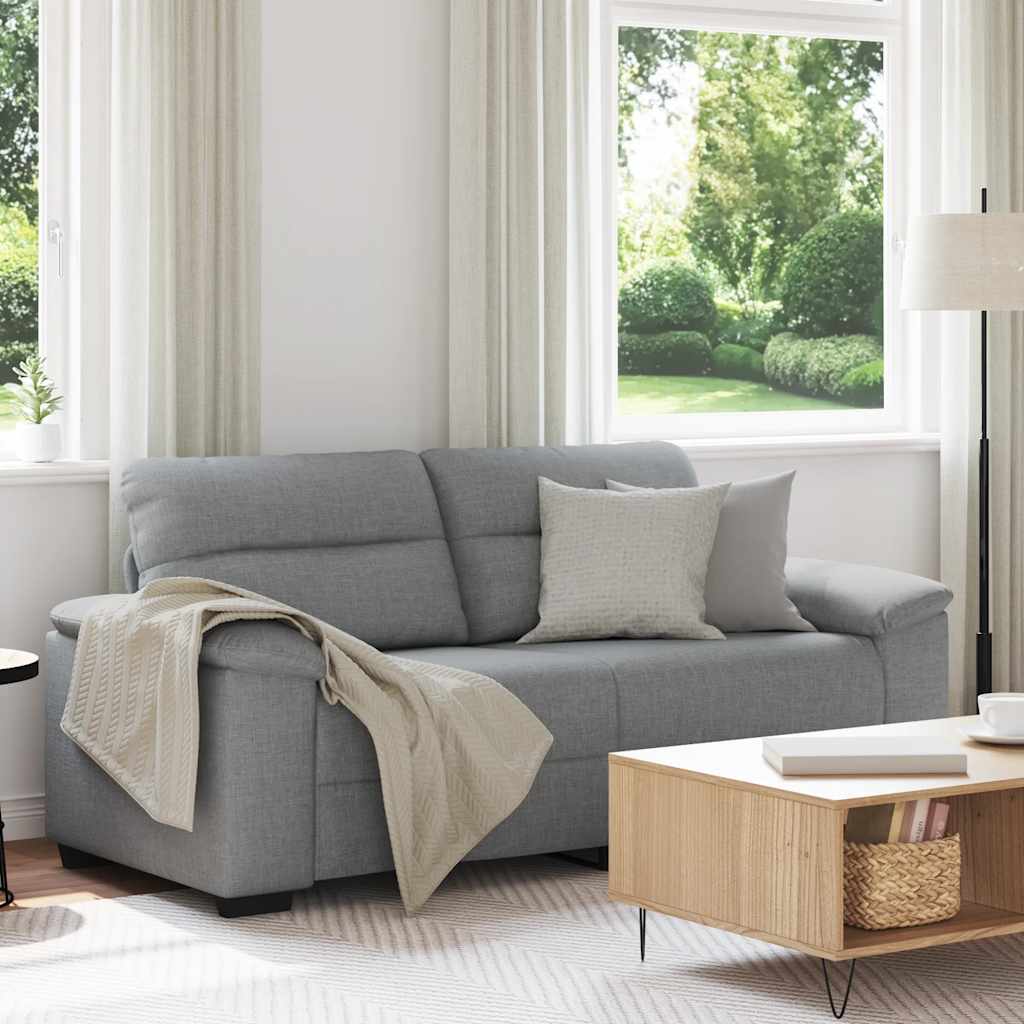 vidaXL Armchair 100x81x84 cm fabric light grey