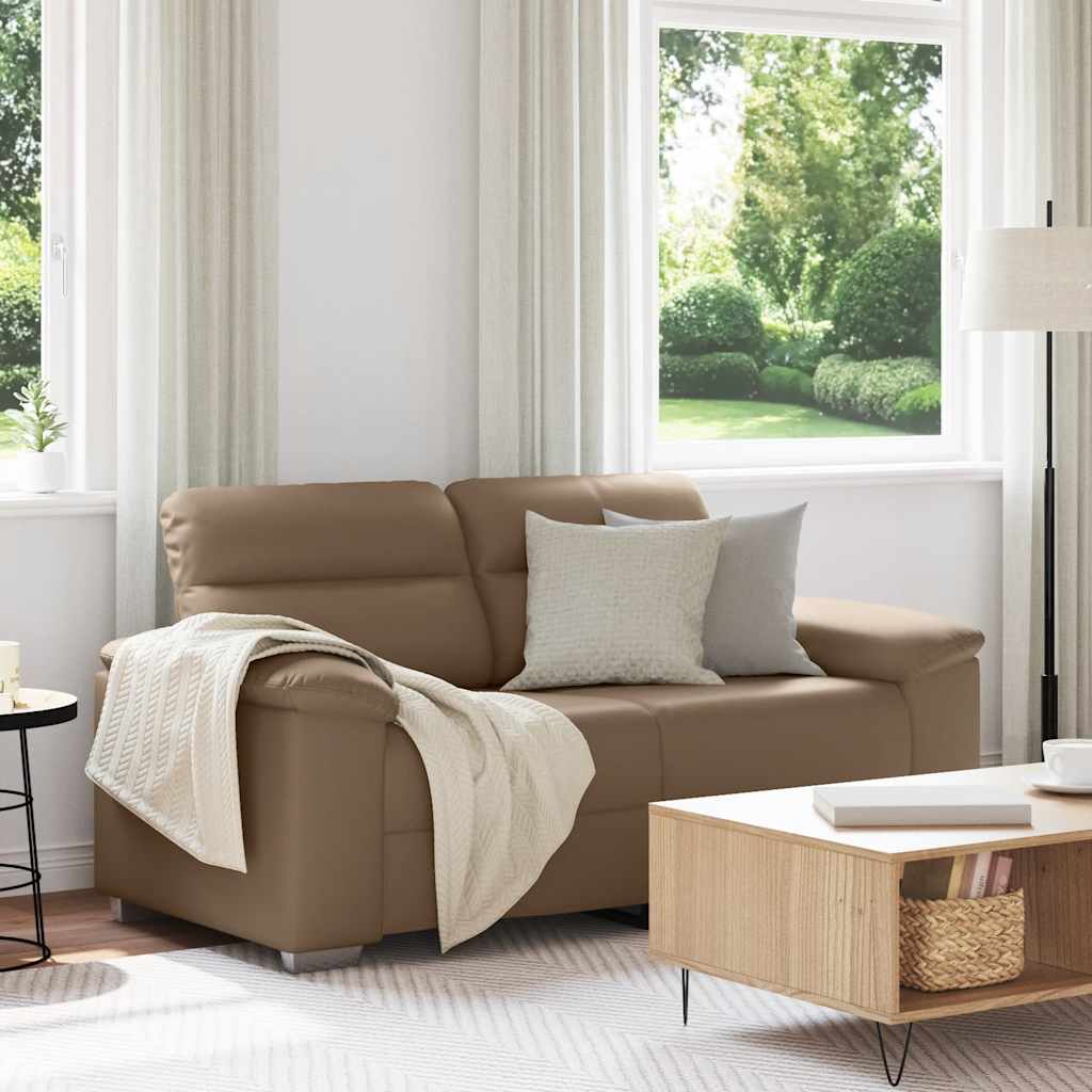 vidaXL Fauteuil Cappuccino 100x81x84 cm kunstleer