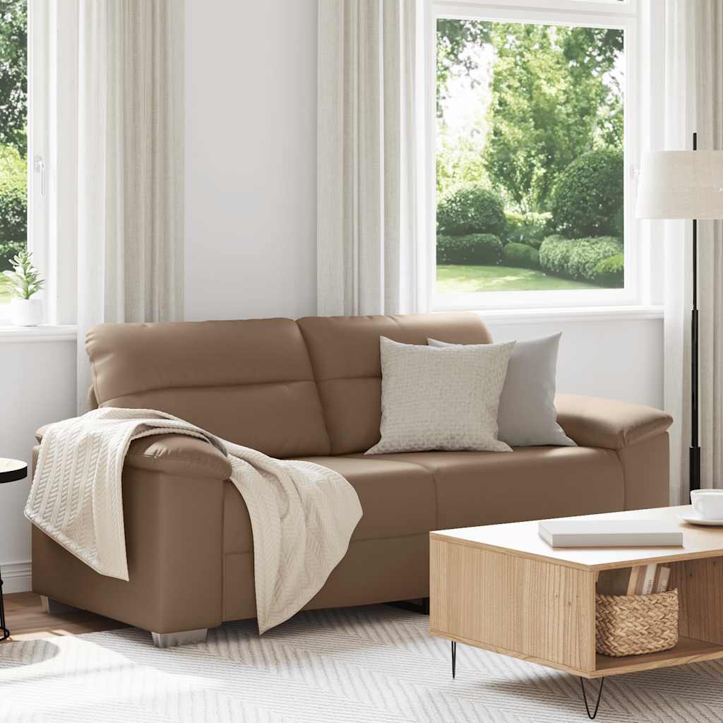 vidaXL Fauteuil Cappuccino 100x81x84 cm kunstleer