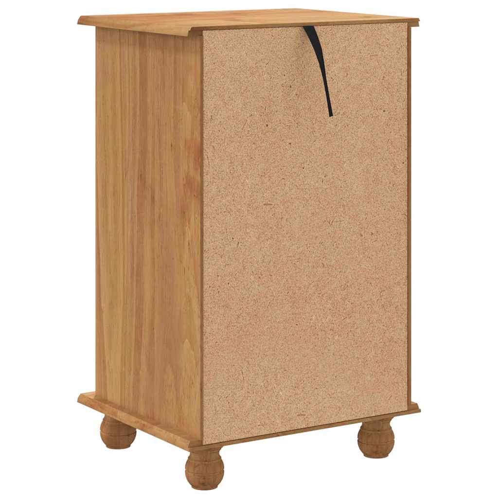 vidaXL Ladeblok ASKIM Bruin 45,8 x 40 x 79 cm Massief grenenhout