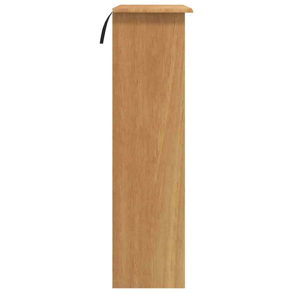 vidaXL Hutch ASKIM 91 x 30 x 104 cm Solid pine wood