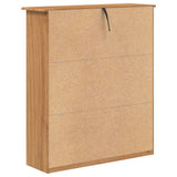 vidaXL Hutch ASKIM 91 x 30 x 104 cm Solid pine wood