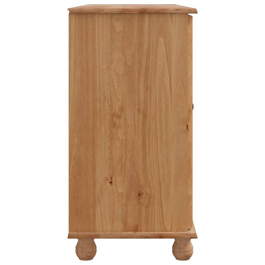 vidaXL Sideboard with Drawer ASKIM 133.5 x 40 x 79 cm Solid Pinewood