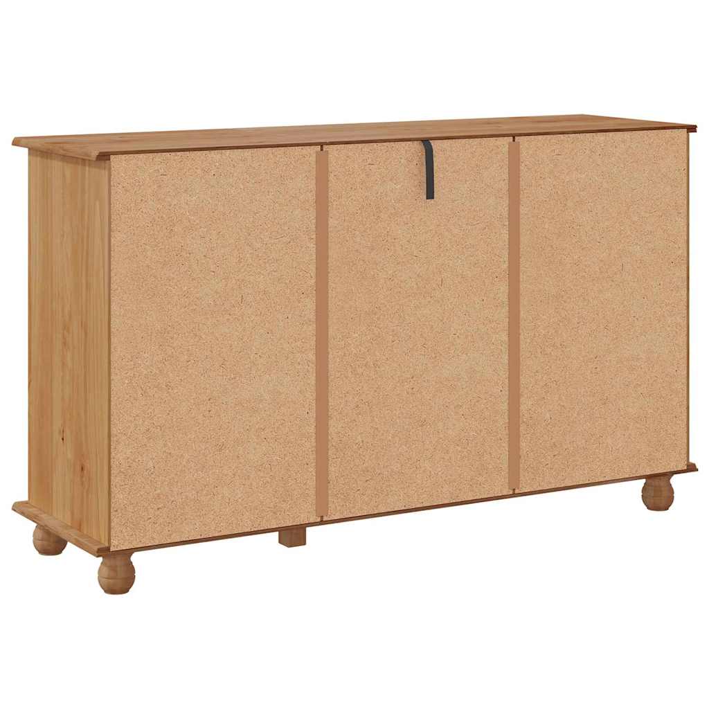 vidaXL Sideboard with Drawer ASKIM 133.5 x 40 x 79 cm Solid Pinewood