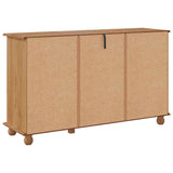 vidaXL Sideboard with Drawer ASKIM 133.5 x 40 x 79 cm Solid Pinewood