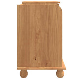 vidaXL Opslagbank ASKIM Bruin 100 x 39 x 62 cm Massief grenenhout
