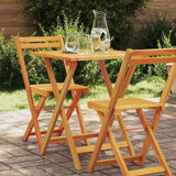 vidaXL Garden Table Natural 60 x 60 x 72 cm Solid Acacia Wood