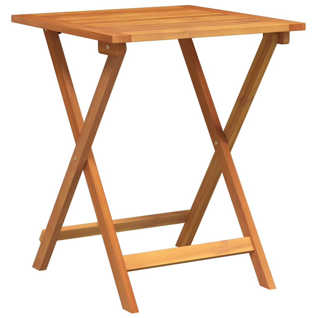 vidaXL Garden Table Natural 60 x 60 x 72 cm Solid Acacia Wood