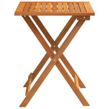 vidaXL Garden Table Natural 60 x 60 x 72 cm Solid Acacia Wood