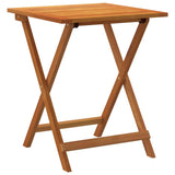 vidaXL Garden Table Natural 60 x 60 x 72 cm Solid Acacia Wood