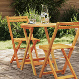 vidaXL Garden Table Natural 60 x 60 x 72 cm Solid Acacia Wood