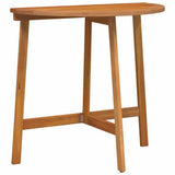 vidaXL Bistroset 3 pcs Olie Natuurlijk Massief Acacia Hout