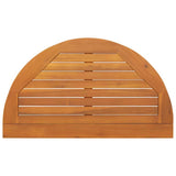 vidaXL Bistroset 3 pcs Olie Natuurlijk Massief Acacia Hout