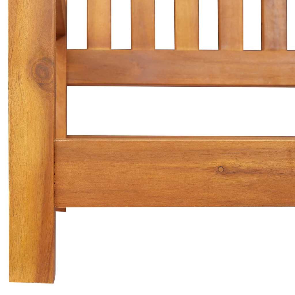 vidaXL Schommelbank Bruin 110 x 56 x 58.5 cm Massief Acacia Hout