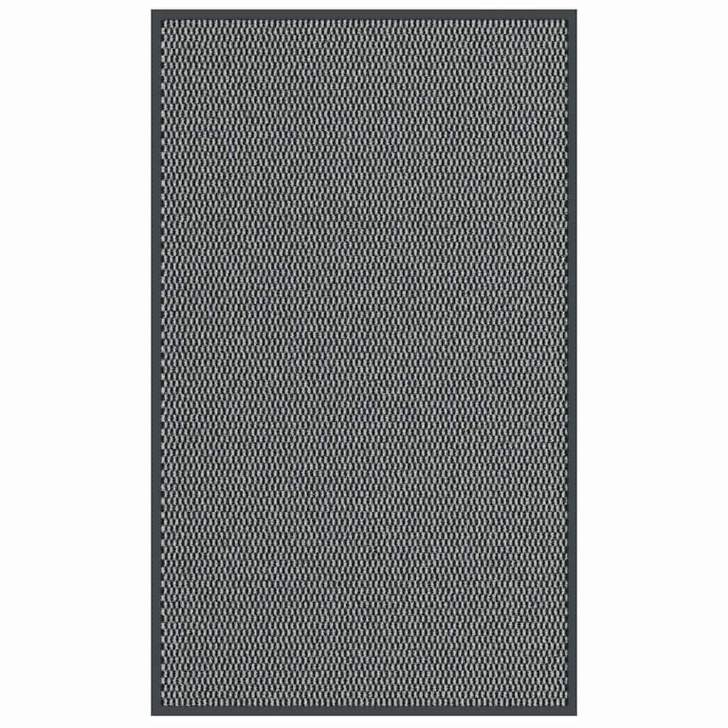 vidaXL Deurmat 40x60 cm antracietkleurig