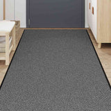 vidaXL Deurmat 40x60 cm antracietkleurig