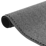 vidaXL Deurmat 40x60 cm antracietkleurig