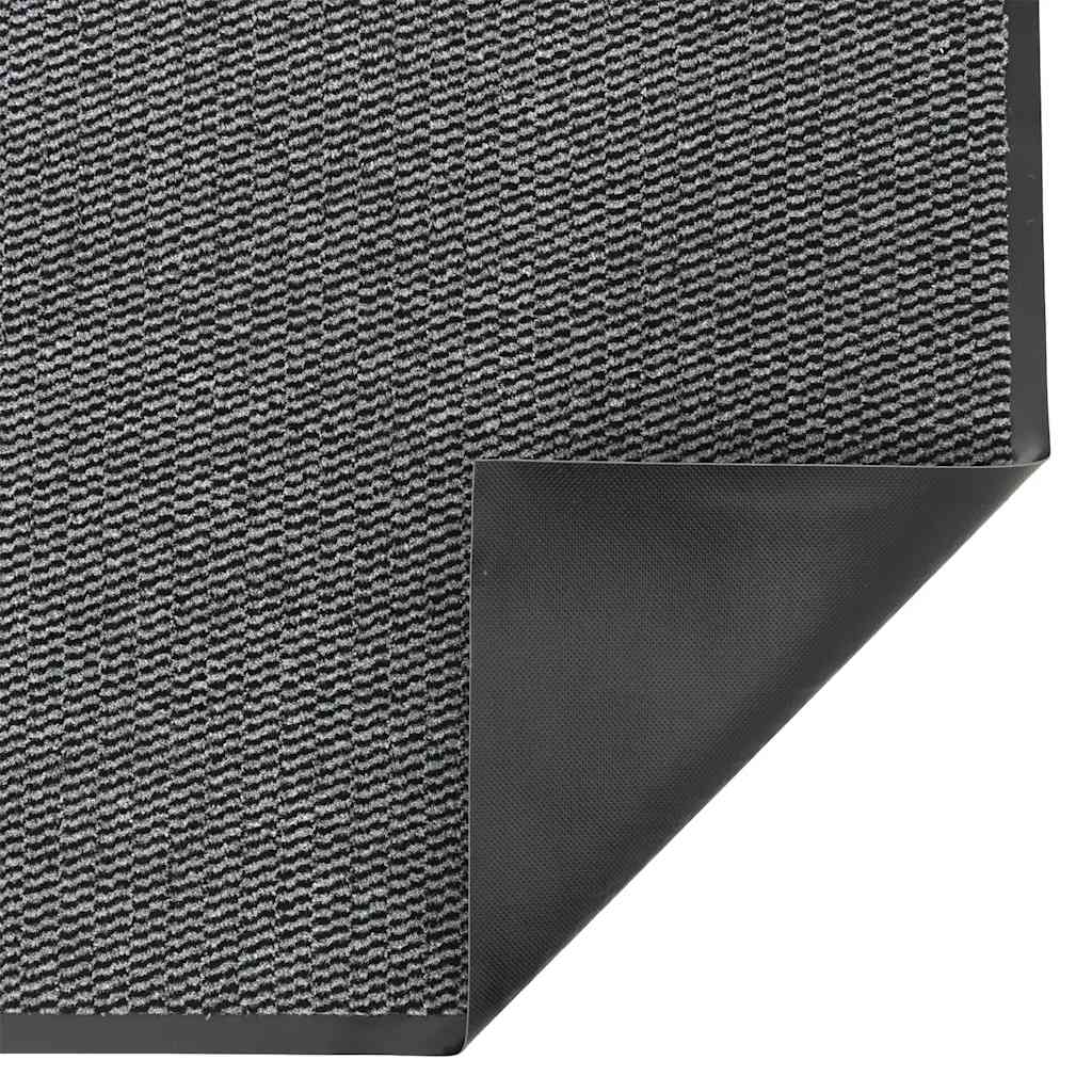 vidaXL Deurmat 40x60 cm antracietkleurig