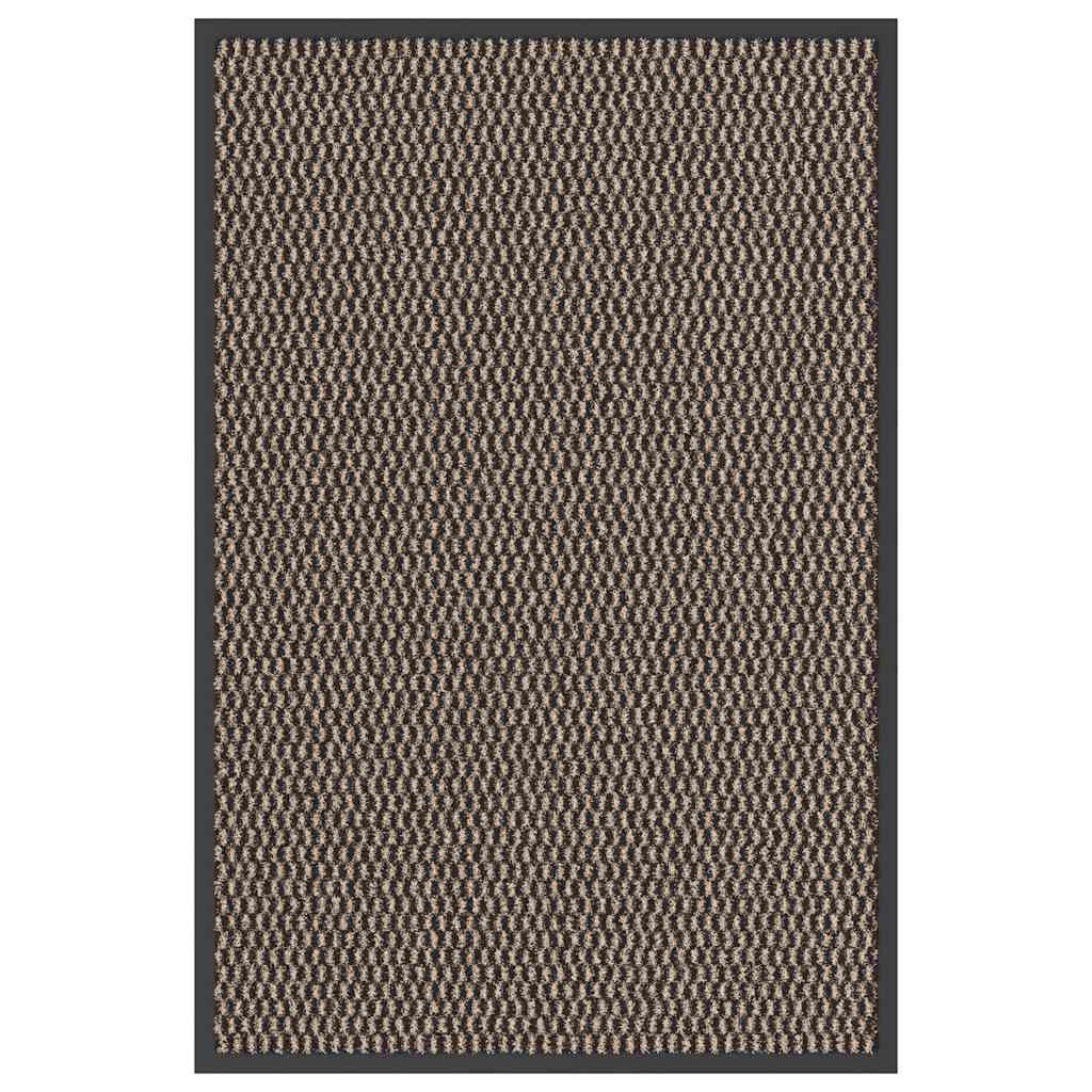 vidaXL Deurmat 40x60 cm antracietkleurig