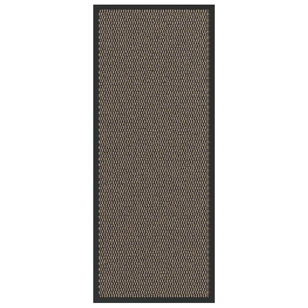vidaXL Deurmat 40x60 cm antracietkleurig