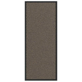 vidaXL Deurmat 40x60 cm antracietkleurig