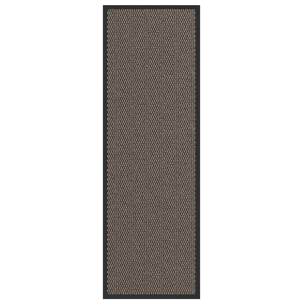 vidaXL Deurmat 40x60 cm antracietkleurig