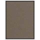 vidaXL Deurmat 40x60 cm antracietkleurig