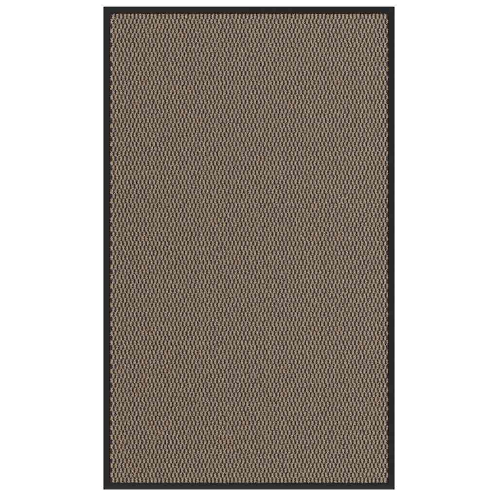 vidaXL Deurmat 40x60 cm antracietkleurig