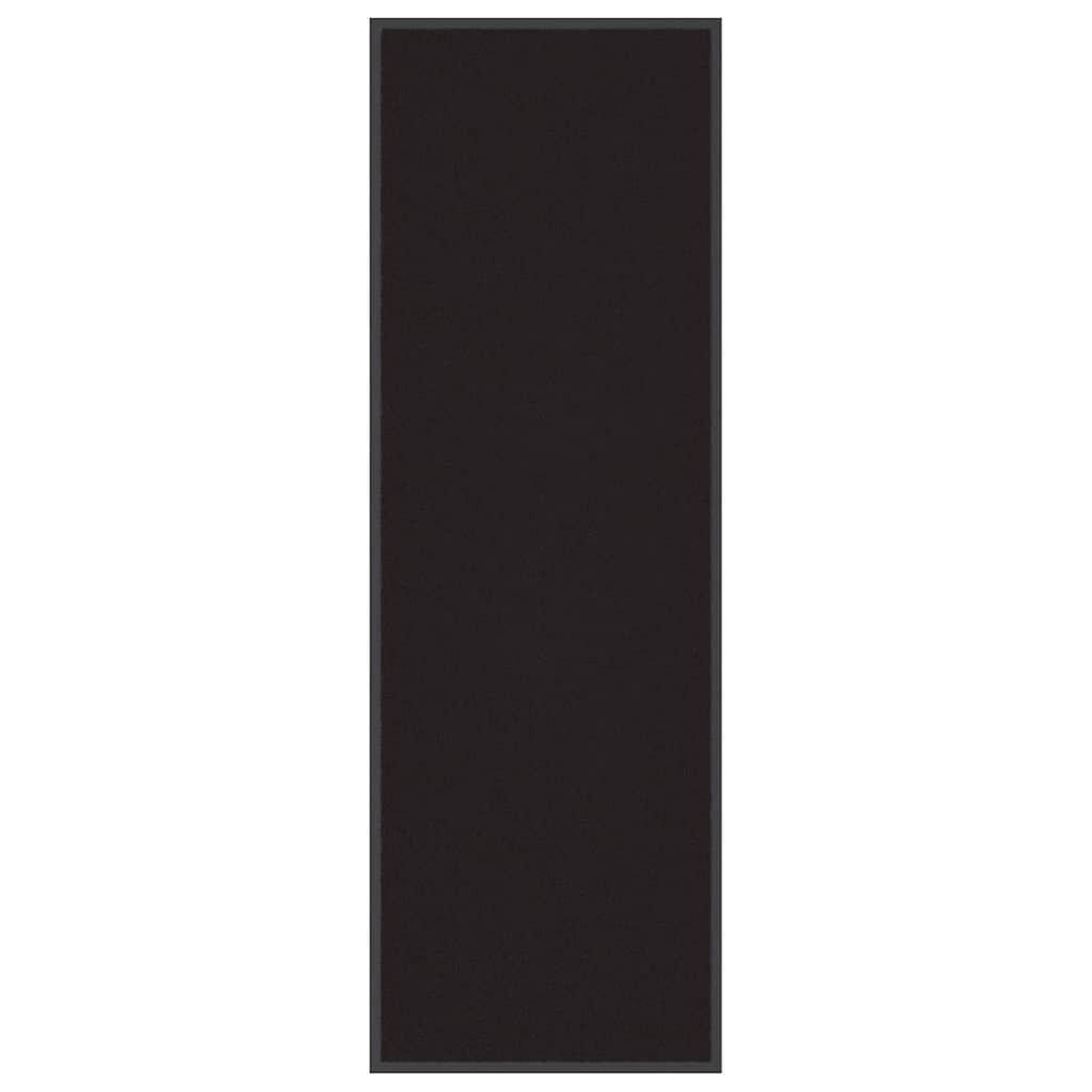 vidaXL Deurmat 40x60 cm zwart
