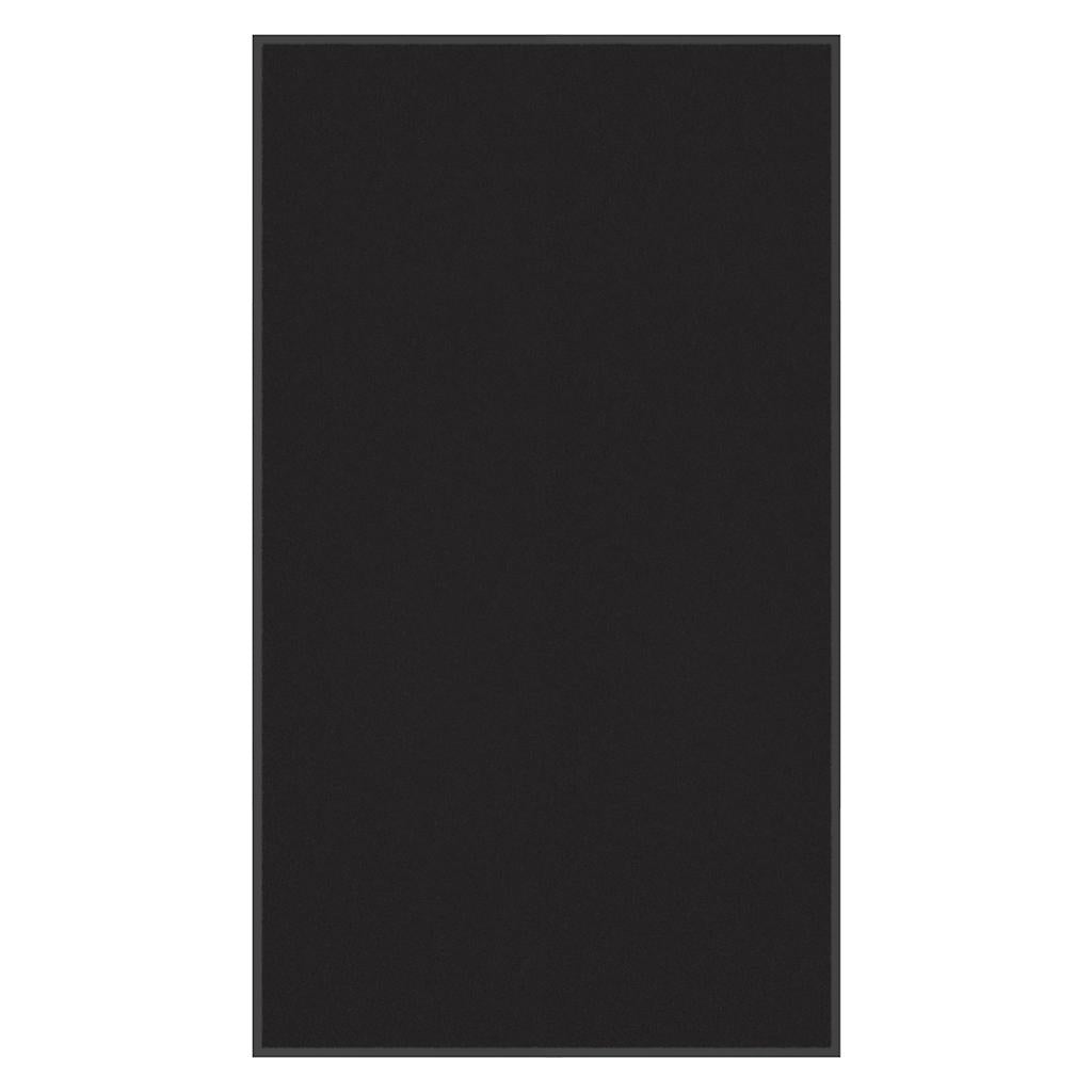 vidaXL Deurmat 40x60 cm zwart