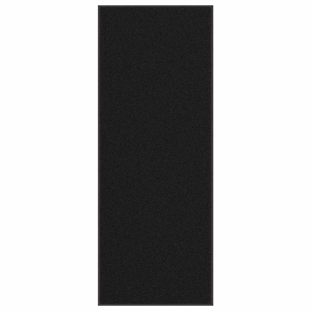 vidaXL Deurmat 40x60 cm zwart