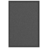 vidaXL Deurmat 40x60 cm zwart
