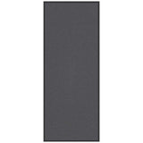 vidaXL Deurmat 40x60 cm zwart