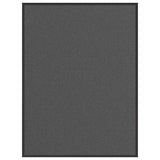 vidaXL Deurmat 40x60 cm zwart