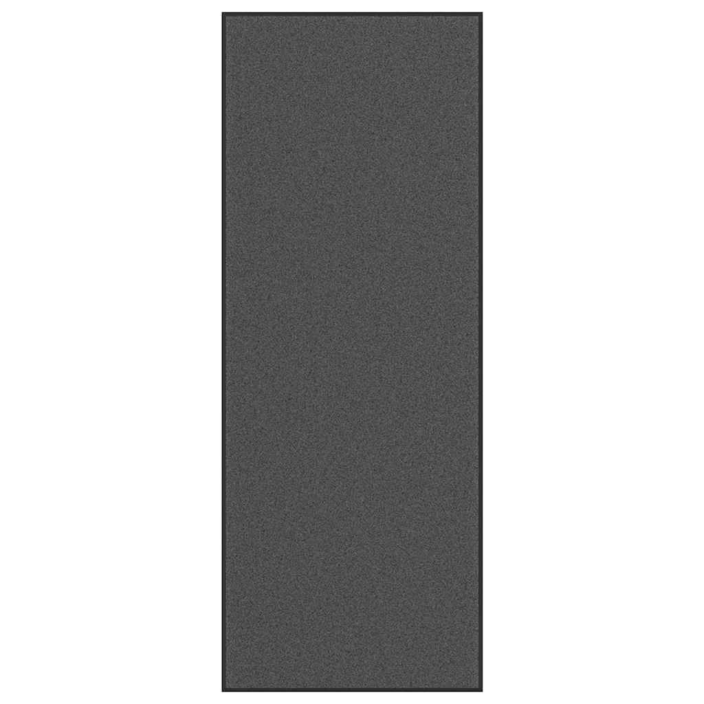 vidaXL Deurmat 40x60 cm zwart