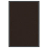vidaXL Deurmat 40x60 cm zwart