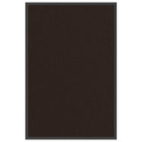 vidaXL Deurmat 40x60 cm zwart
