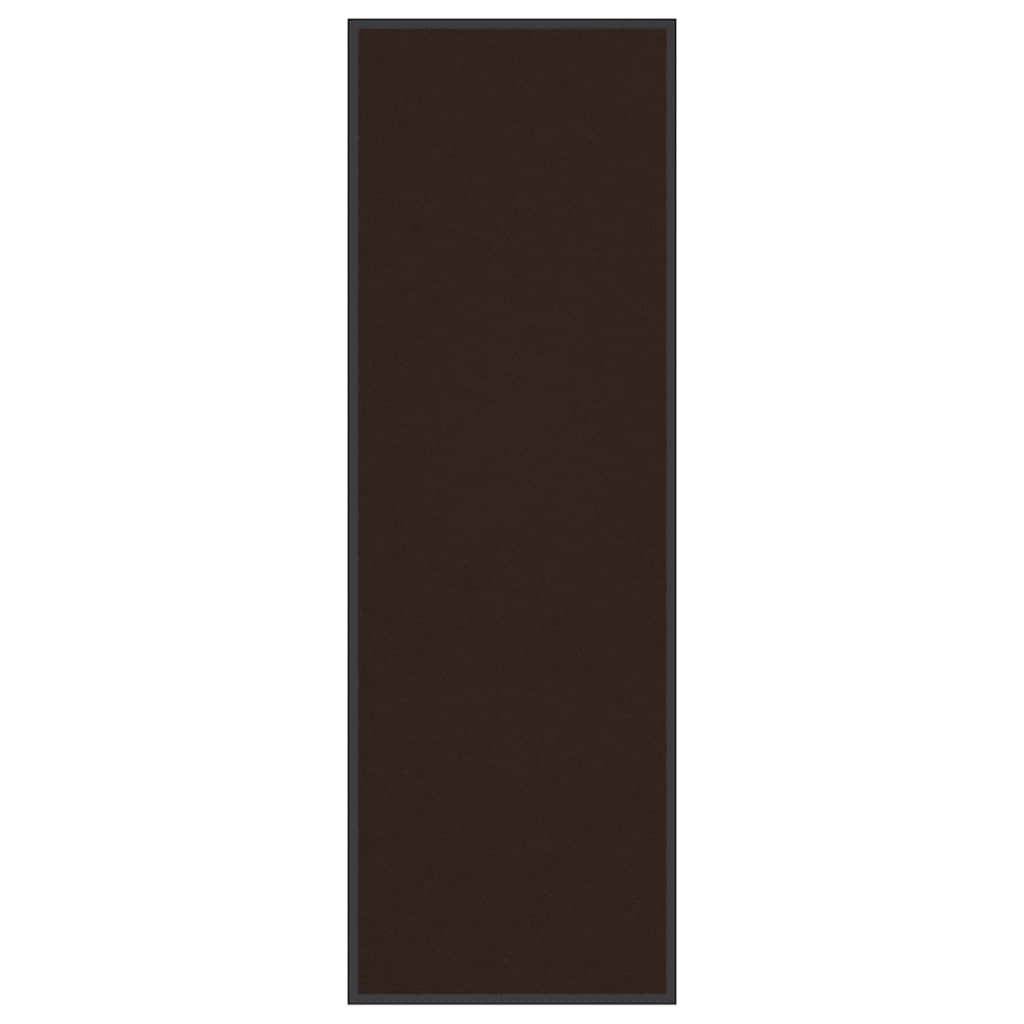 vidaXL Deurmat 40x60 cm zwart