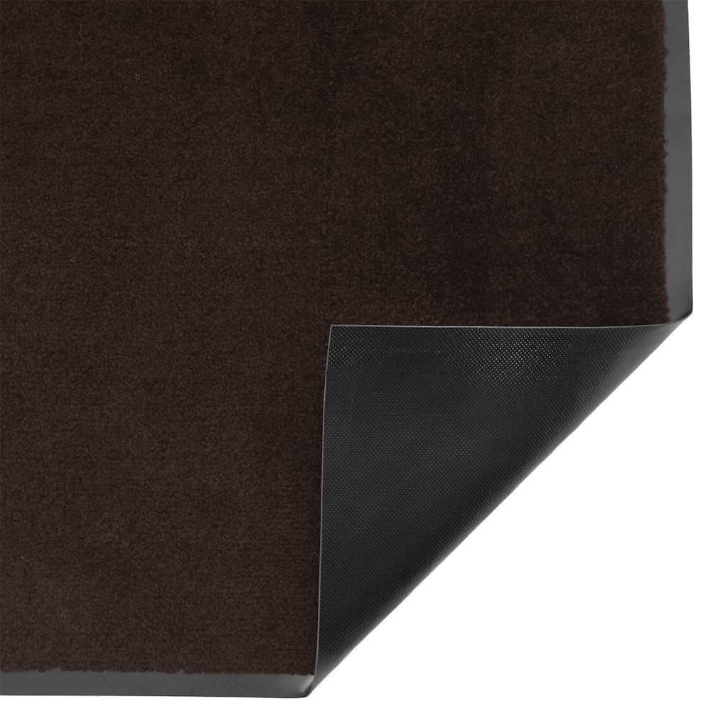 vidaXL Deurmat 40x60 cm zwart