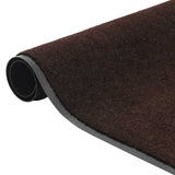 vidaXL Deurmat 40x60 cm zwart